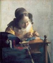 La Dentellière, Johannes Vermeer (1670)