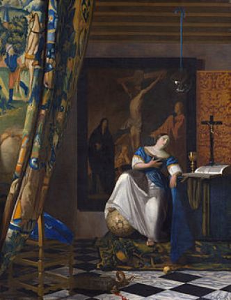 L'Allégorie de la foi catholique, Johannes Vermeer (1674)